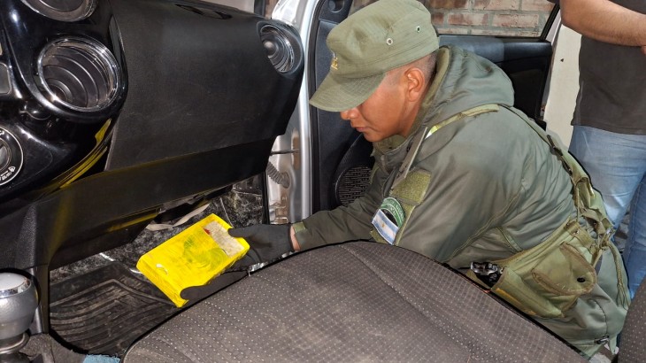 Pasó de Mendoza a San Juan, con un kilo de cocaína oculto en el filtro de aire